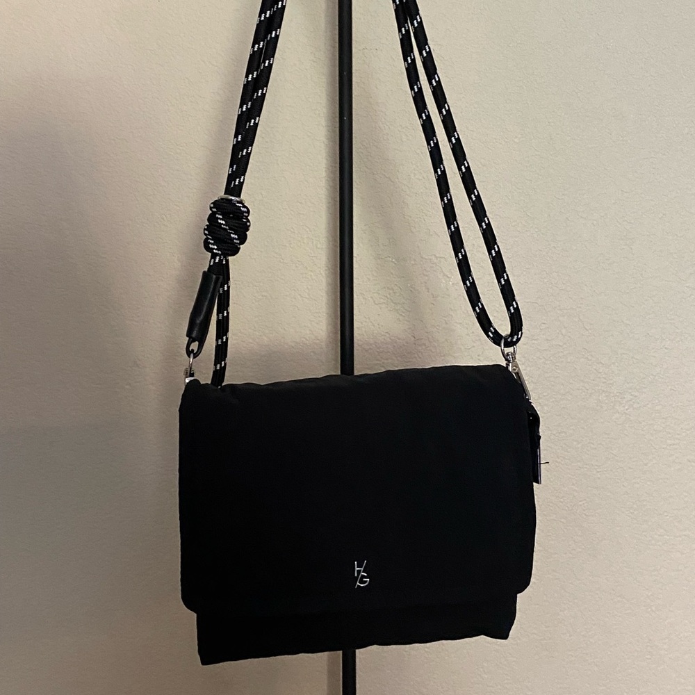 HG Stylish Black Shoulder Bag